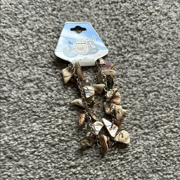 Natural Shell Bracelet Trio - Picture 2 of 4